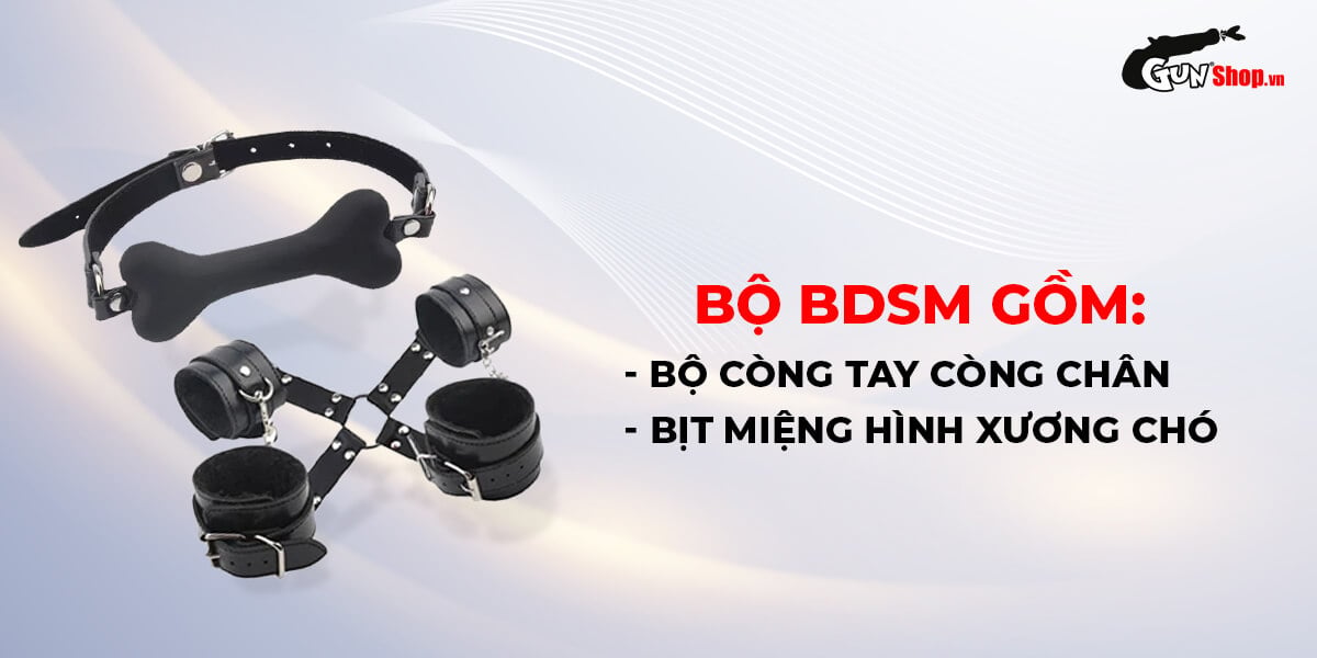 Bộ Dụng Cụ BDSM Chisa Cao Cấp Tặng Bạn Tình Độc Đáo