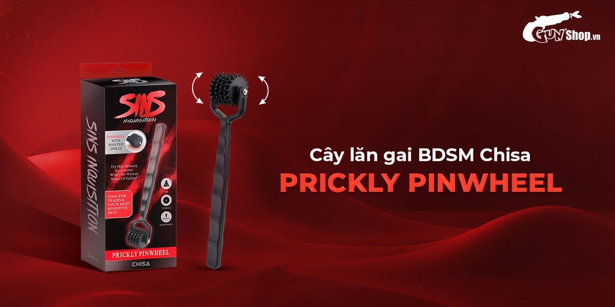 Bỏ sỉ Cọ lăn gai BDSM Chisa Sins Inquisition Prickly Pinwheel  tốt nhất