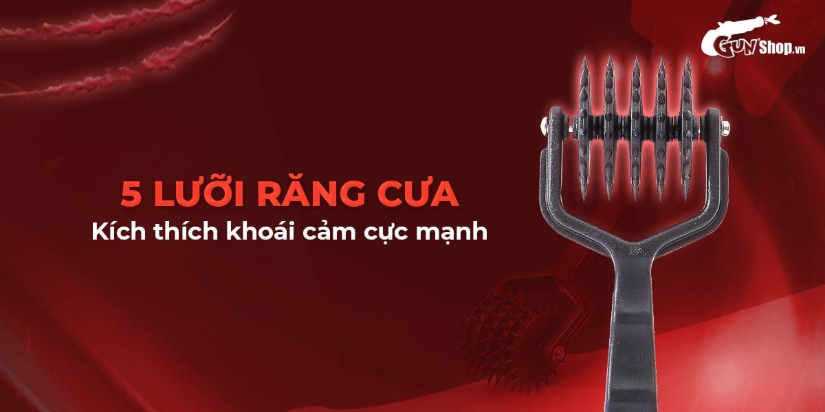 Bỏ sỉ Cọ lăn gai BDSM Chisa Sins Inquisition Prickly Pinwheel  tốt nhất