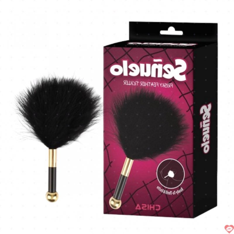 Cọ lông mềm BDSM Chisa Feather Tickler kích thích cảm giác 