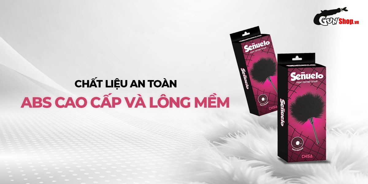 Đánh giá Cọ lông mềm BDSM Chisa Pleasure Feather Tickler  có tốt không?