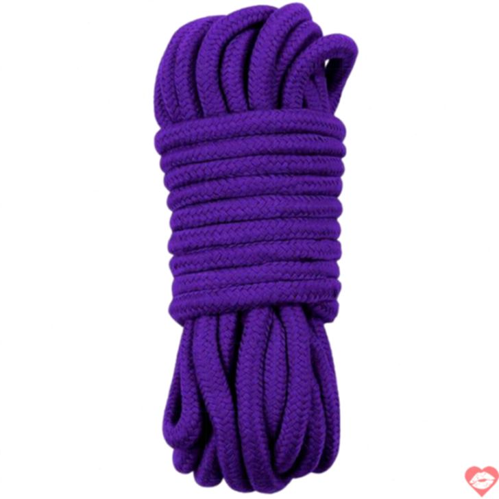 Dây Trói Lovetoy Tím 10m Cotton Siêu Mềm Bền