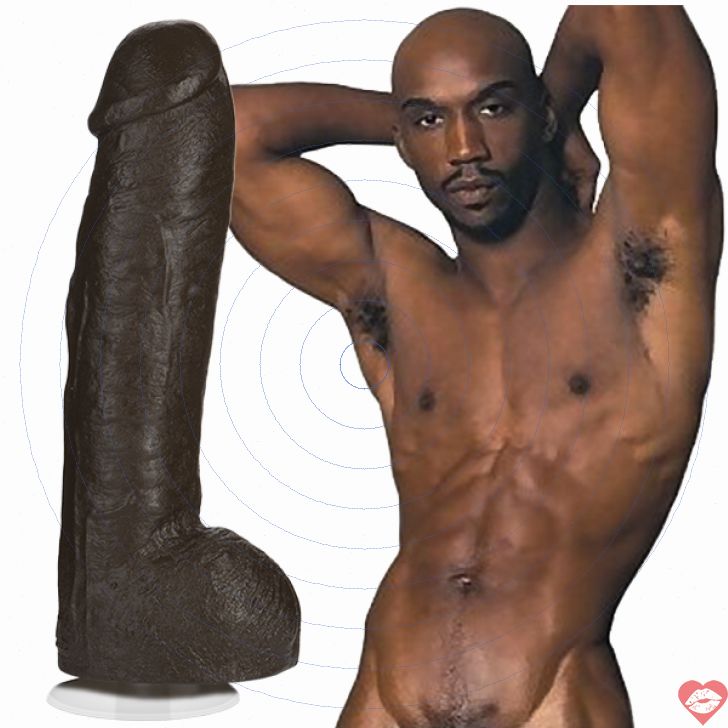 Signature Bam Dildo PVC Thực Tế Phthalate-Free 
