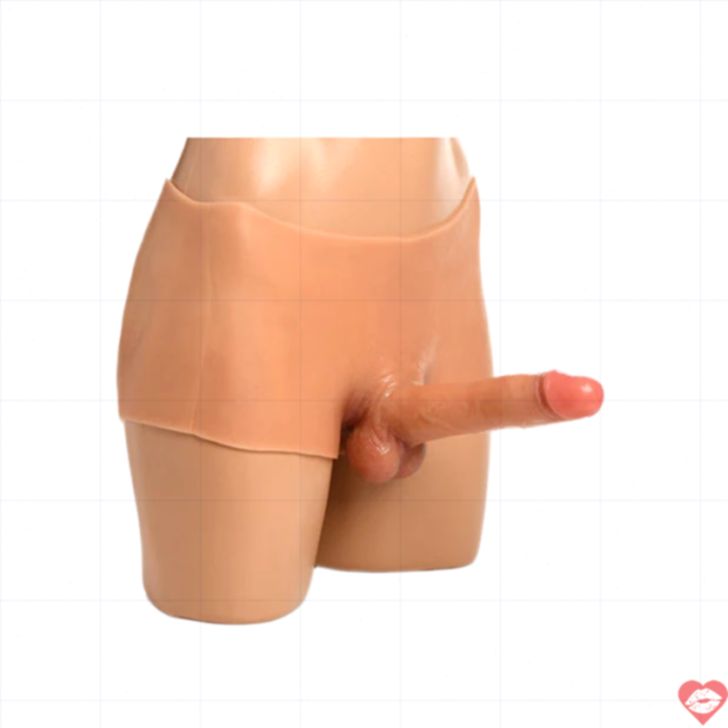 Master Penis Panties Silicone Thật Kích Thích 