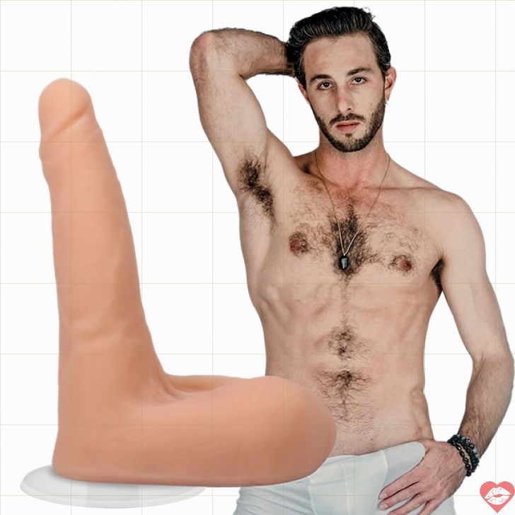 Dildo Lucas Frost Signature Ultraskyn Siêu Thật Ngôi Sao 