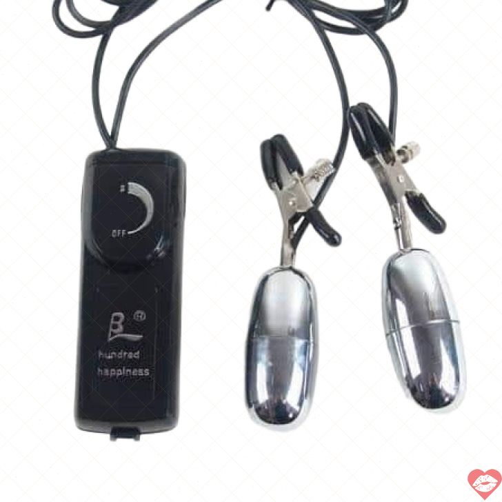Baile Nipple Clamps Vibro 5.5cm Sữa