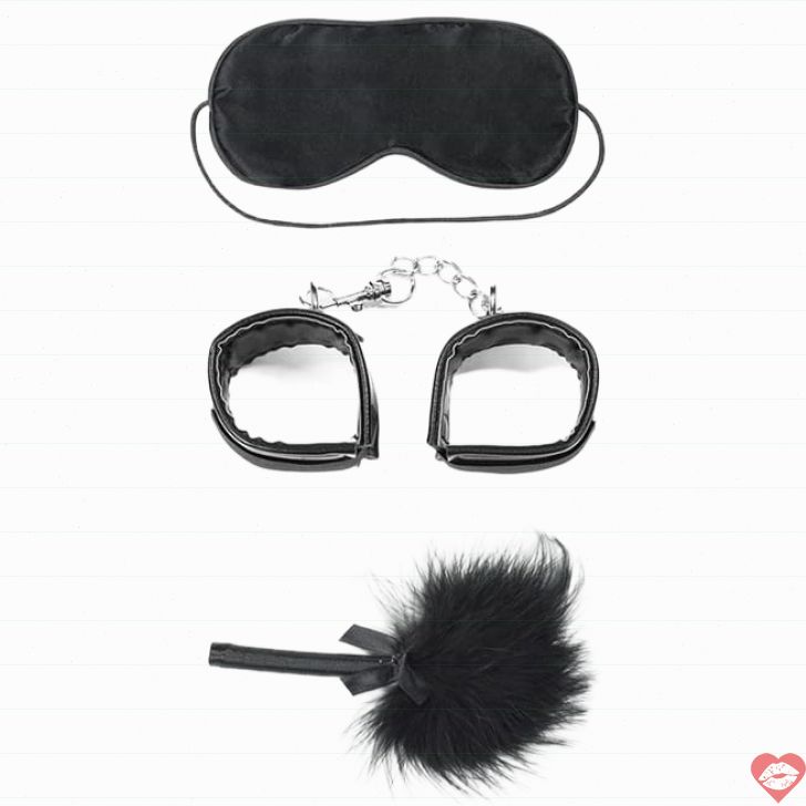 LoveToy BDSM Kit 3 Món Da Lông Vũ Kích Thích Mạnh