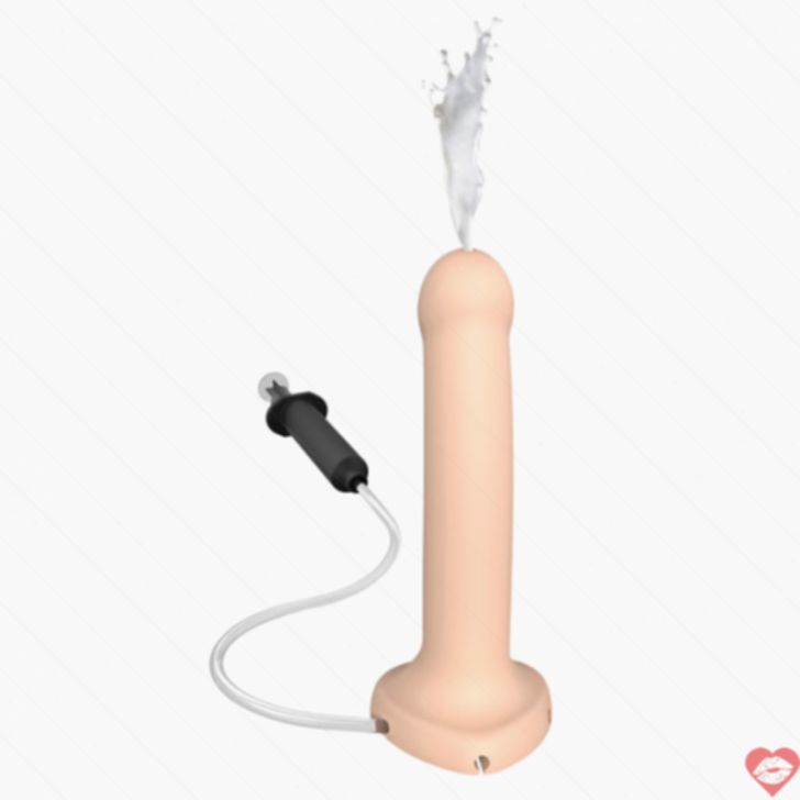 Falo Cum Strap-on Silicone Phun Tinh 30ml G-Spot 