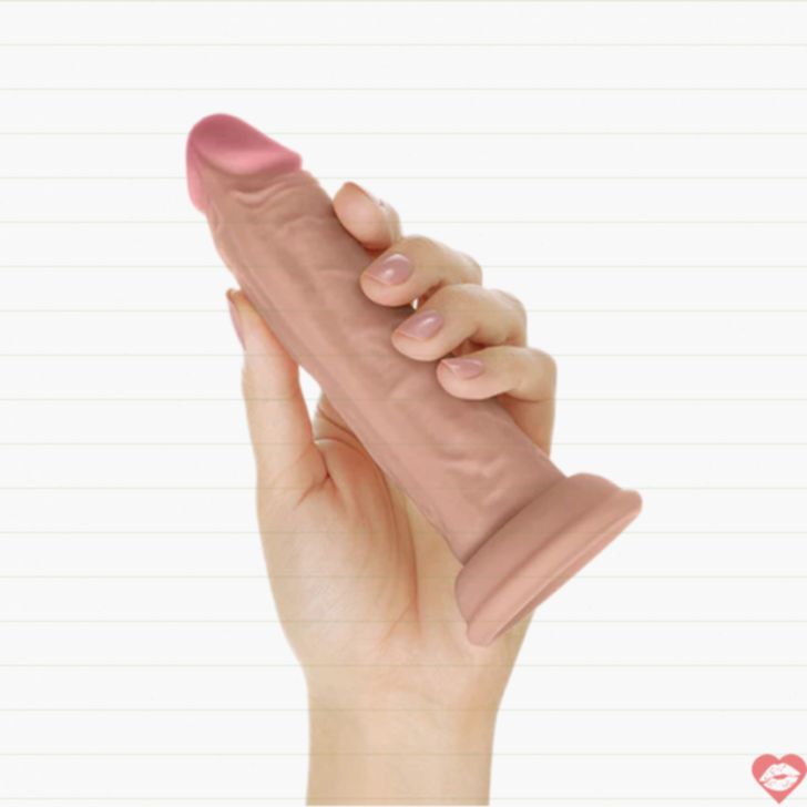 Dildo FLEXISKIN Shaft J Đôi Lớp Thật Đỉnh Cao[dochoius]​ 