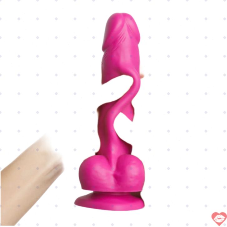 Strap-on-Me Dildo Trượt Da Mềm Thực Tế Mới Lạ 