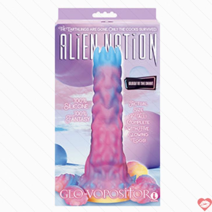 Vòng hậu môn Alien Glo Vopositor sáng ngời vũ trụ kích dâm 
