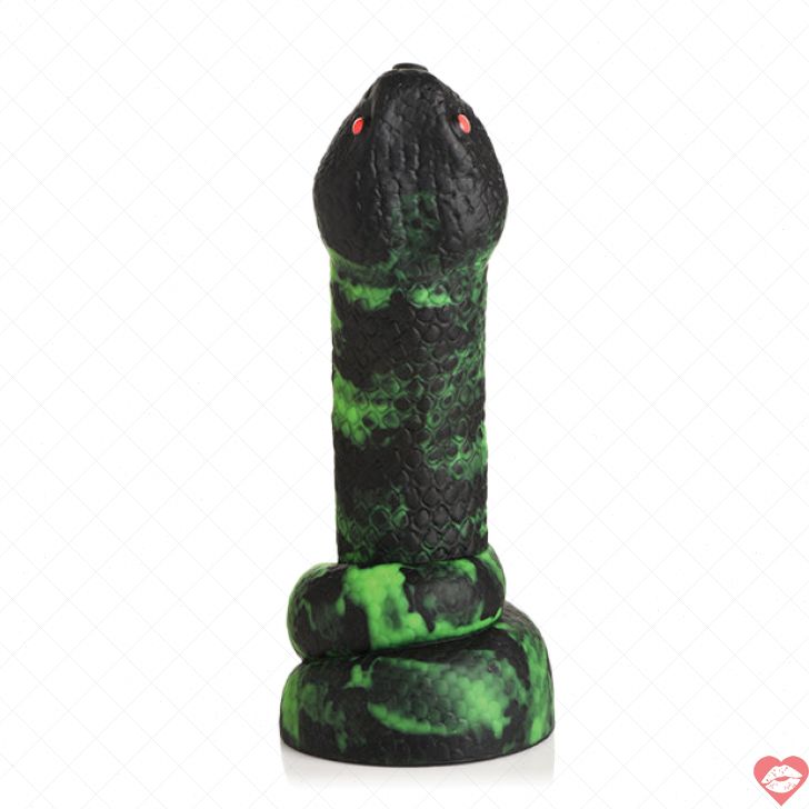 Python Creature Cocks - Dildo Rắn Xanh Lấp Lánh Phê 