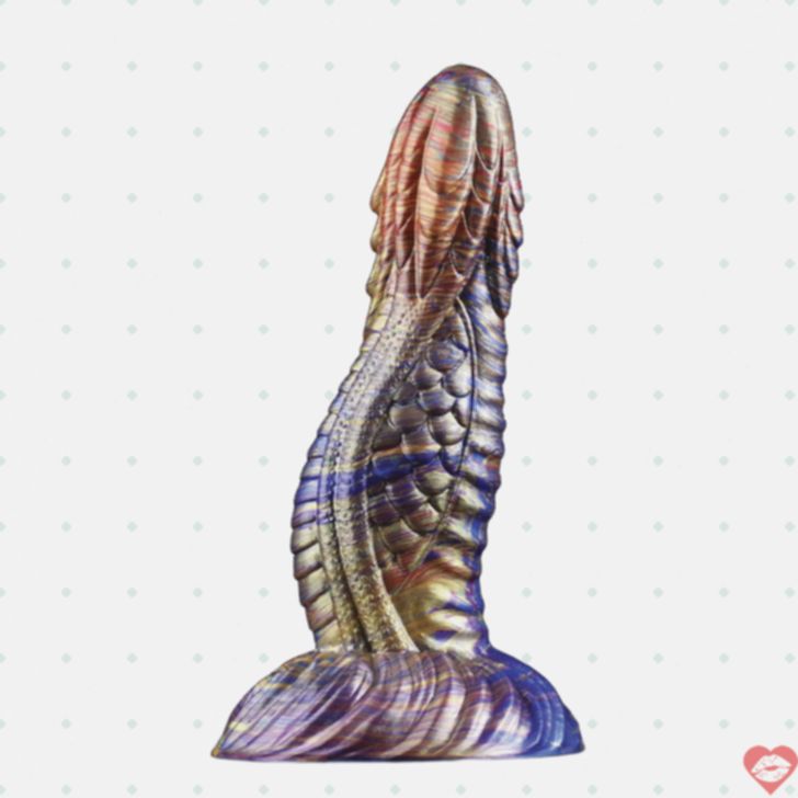 Pyrexia Dildo Alien Vàng Indigo Thú Vị Mãnh 