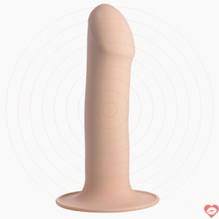 Squeeze-It Thick Phallic Dildo Uốn Ép Mềm Dày Thú Vị