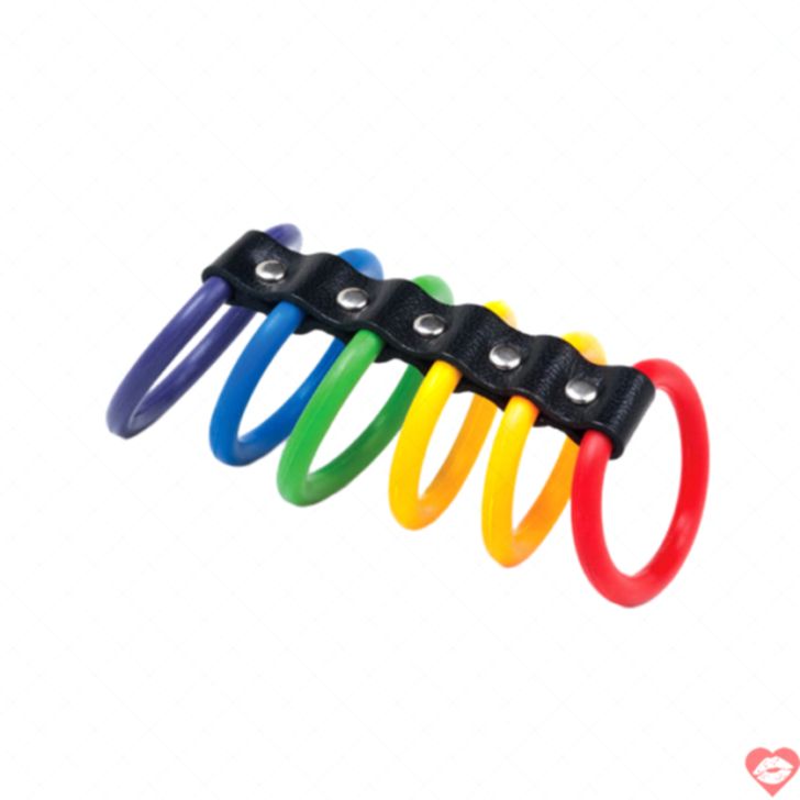 KinkLab Pride Vòng Cặc Cầu Vồng Độc Đáo 
