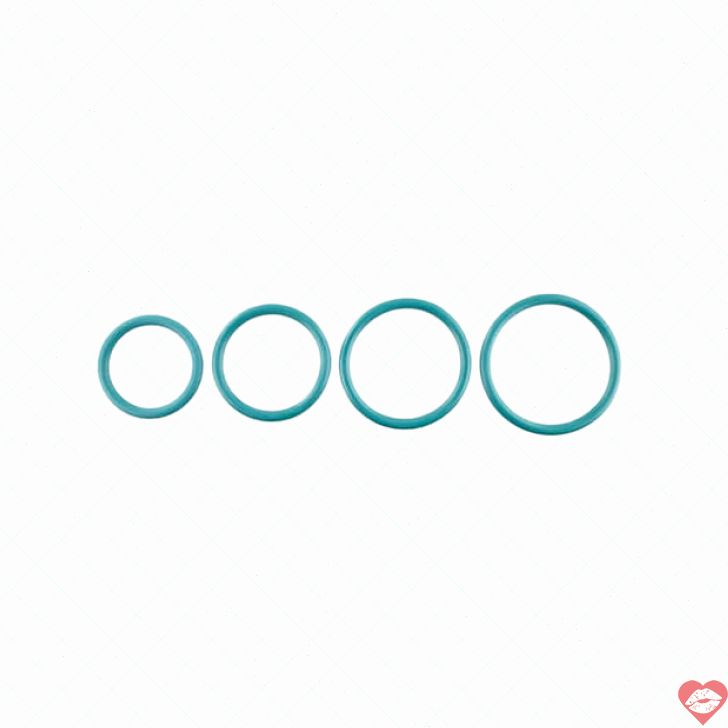 Sportsheets O-Ring 4-Pack Cao Su Linh Hoạt Đa Kích 