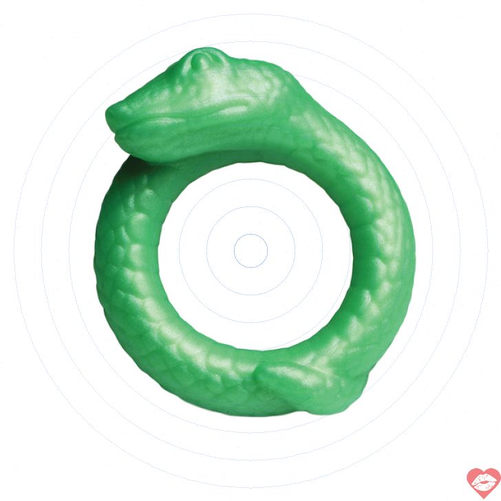 Cock Ring Serpentine XR Rắn Xanh Lấp Lánh Phiêu 