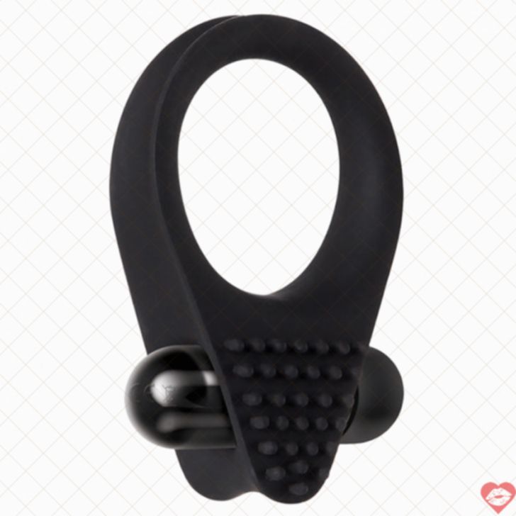 Zero Tolerance Black Knight nhẫn rung dương vật đen 