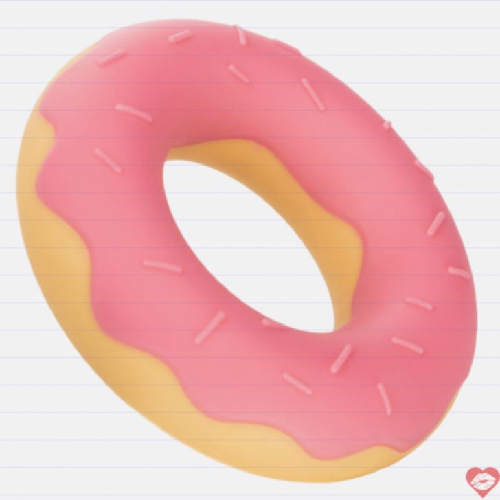 Naughty Dickin Donuts Vòng Vui Nhộn Kích Thích 