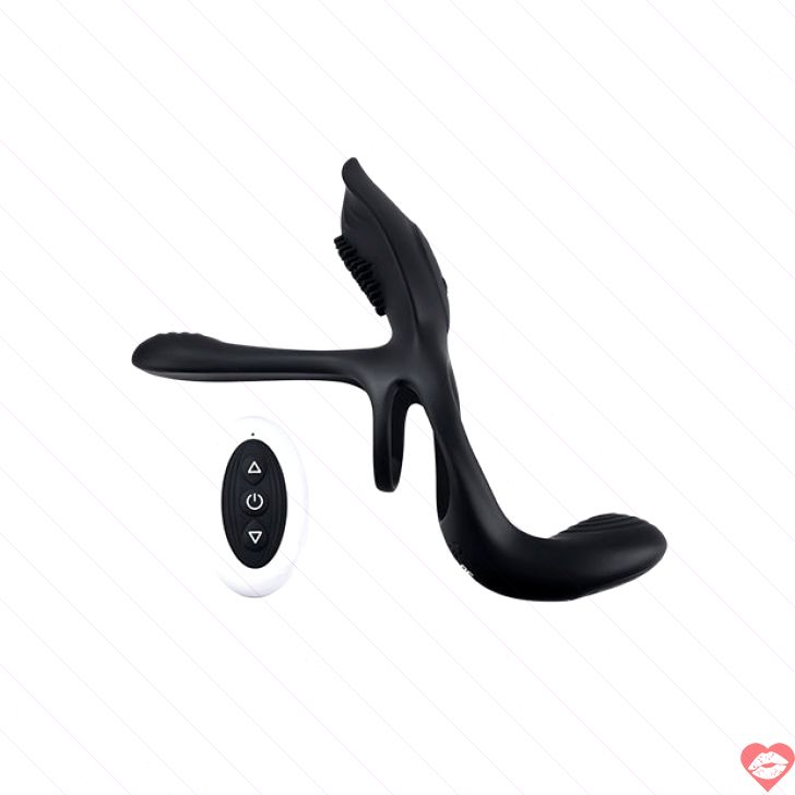 Playboy 3 Way Ring Rung Cặp Đôi Mịn Màng Đỉnh Cao 