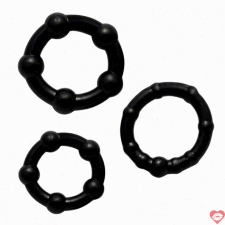 Gandalf Cock Rings 3 Miếng Co Giãn Huyền Thoại 