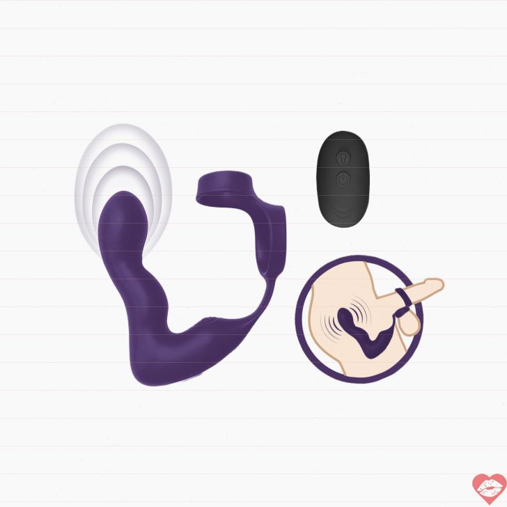 Nasstoys Royale P-Spot Phồng Rung Cá Nhân Hóa[xoxtoys]​ 