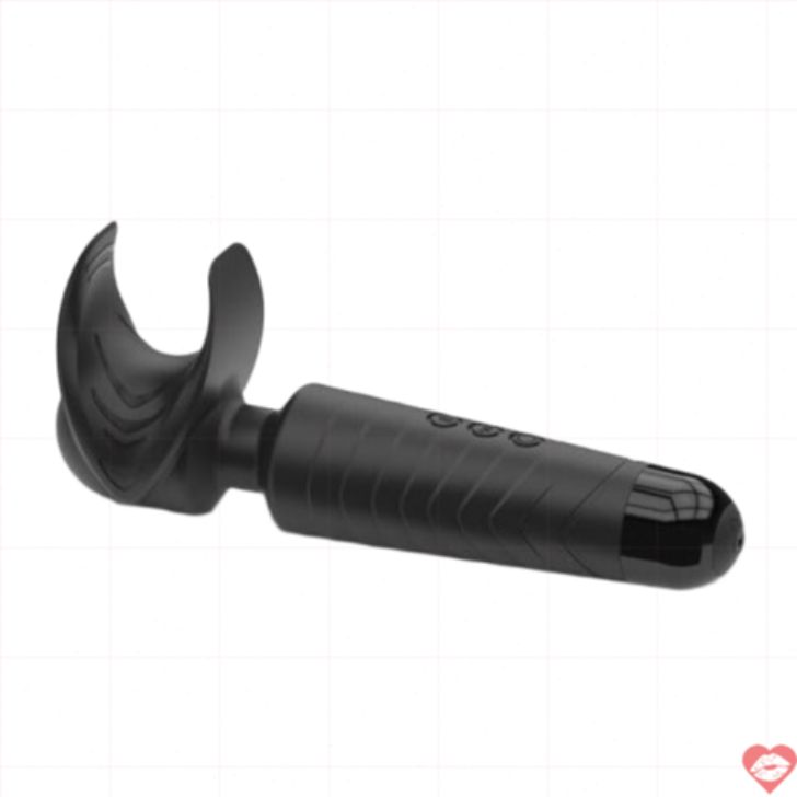 Man Wand Vibro Strap-On Linh Hoạt Mạnh Cá Nhân Đôi 