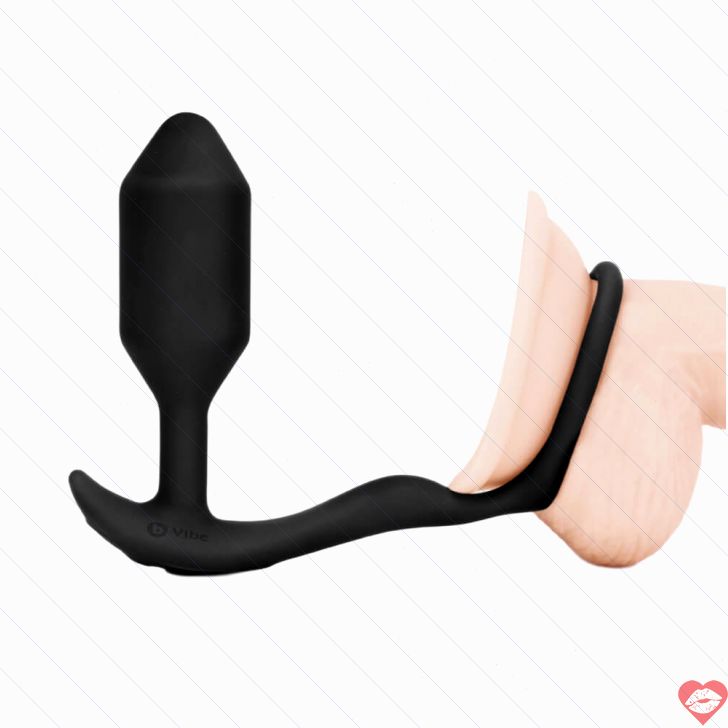 b-Vibe Snug Tug Vòng Đít Rung Đa Điểm Thăng Hoa Nam 