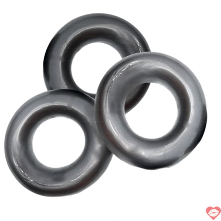 Oxballs Fat Willy 3Pcs Bạc Tăng Size Bền Vững Chắc 