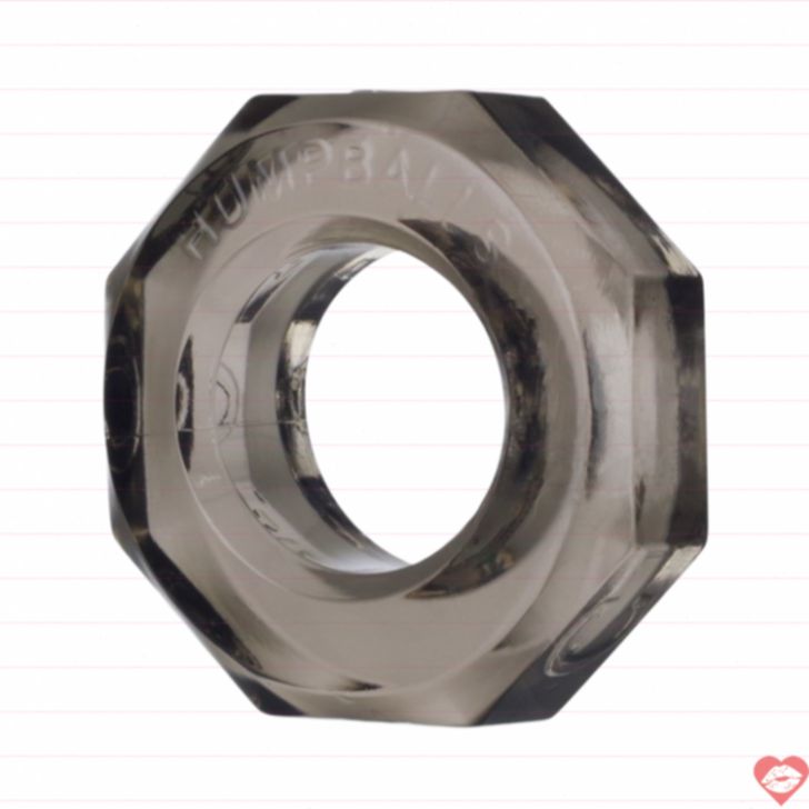 Oxballs Screw Nut Vòng Đeo Dương Vật Xám Trong Suction