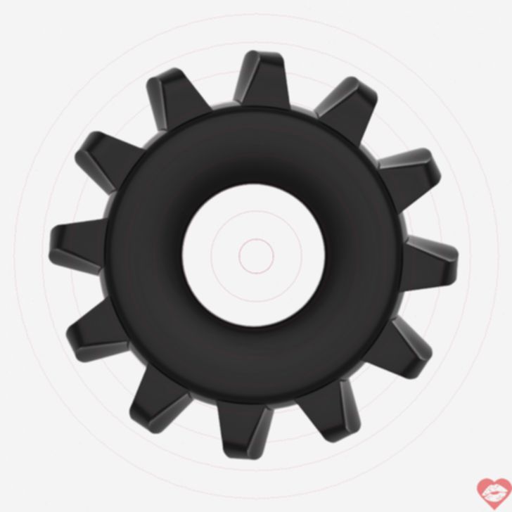 Lovetoy Power Plus Ring 4.5cm Đen Giữ Cứng Lâu