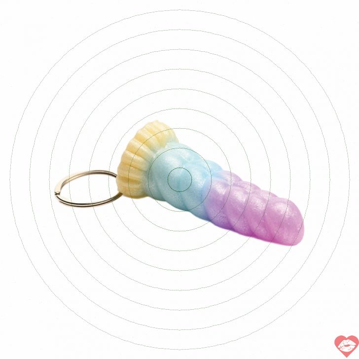 Mystique Unicorn Keychain Kích Thích Phantasm Ngộ Nghĩnh