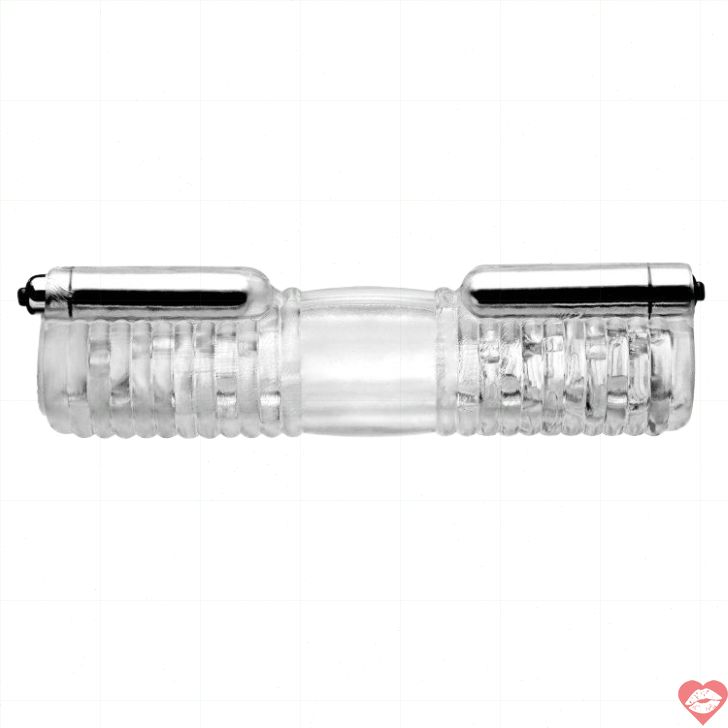 TOF Song Đầu Dương Vật Giả Rung 26Cm Đam Mê