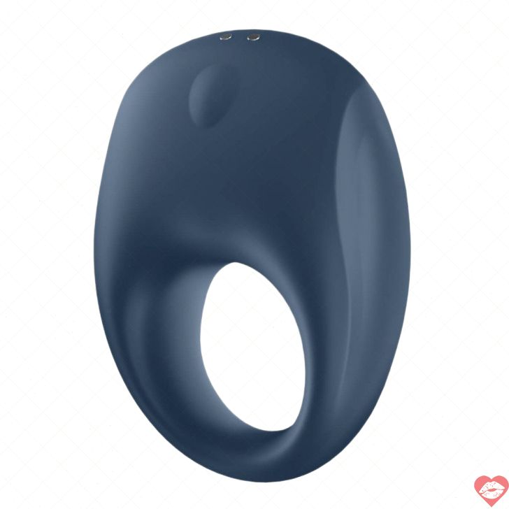 Satisfyer Strong One vòng rung xanh dương tăng cứng kéo dài