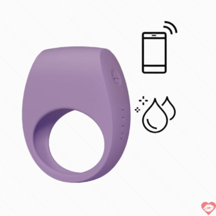 Lelo Tor 3 nhẫn rung cặp tím app điều khiển