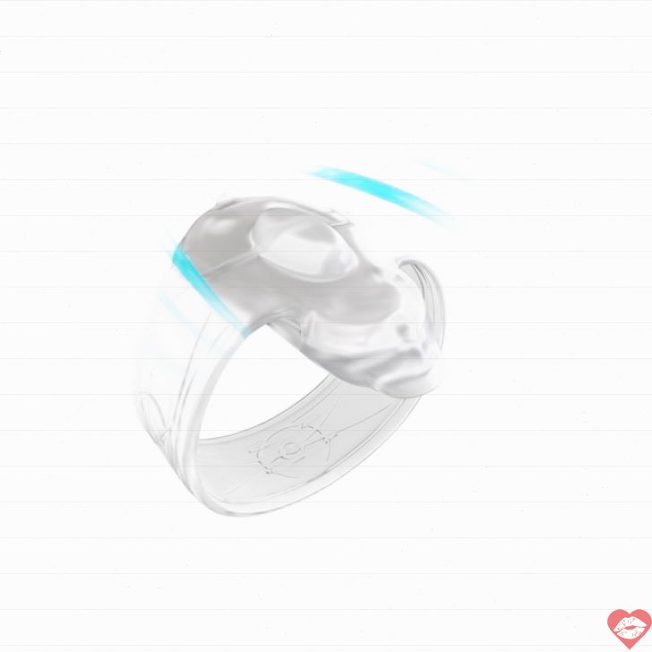 Vòng rung Love to Love G-Lover trong suốt mạnh mẽ