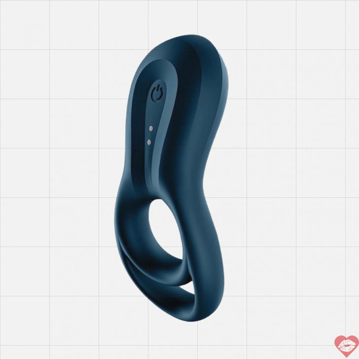 Satisfyer Epic Duo Vòng Rung Đôi Xanh