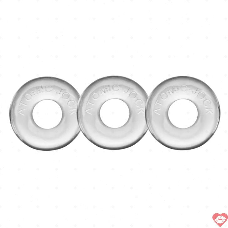 Oxballs Ringer Vòng Đeo Dương Vật 3 Viên Siêu Chặt Chẽ