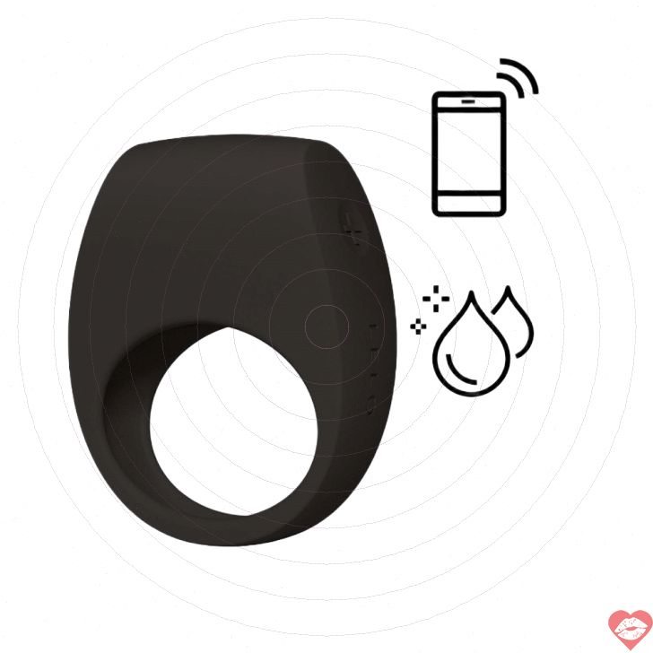 Lelo Tor 3 Vòng Rung Đen - Cặp Đôi Bluetooth Siêu Mạnh