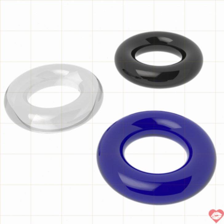 Lovetoy Power Plus Đai Vành Dương Vật 3 Miếng 3.3cm