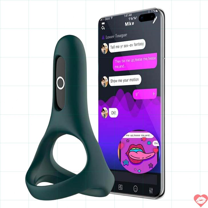 Magic Motion Rise Nhẫn Gáy Rung APP Xa Siêu Vui