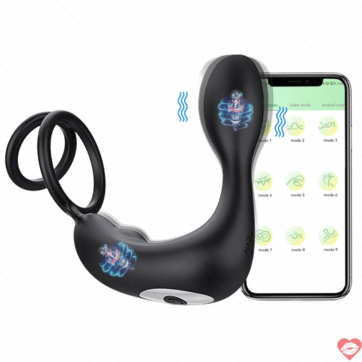 AP33 Massage Tiền Liệt Tuyến Rung Đâm App Điều Khiển