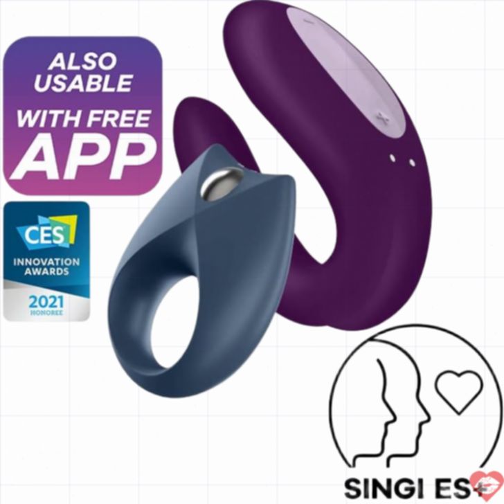 Satisfyer Partner Box 2 ring Double Joy app couple