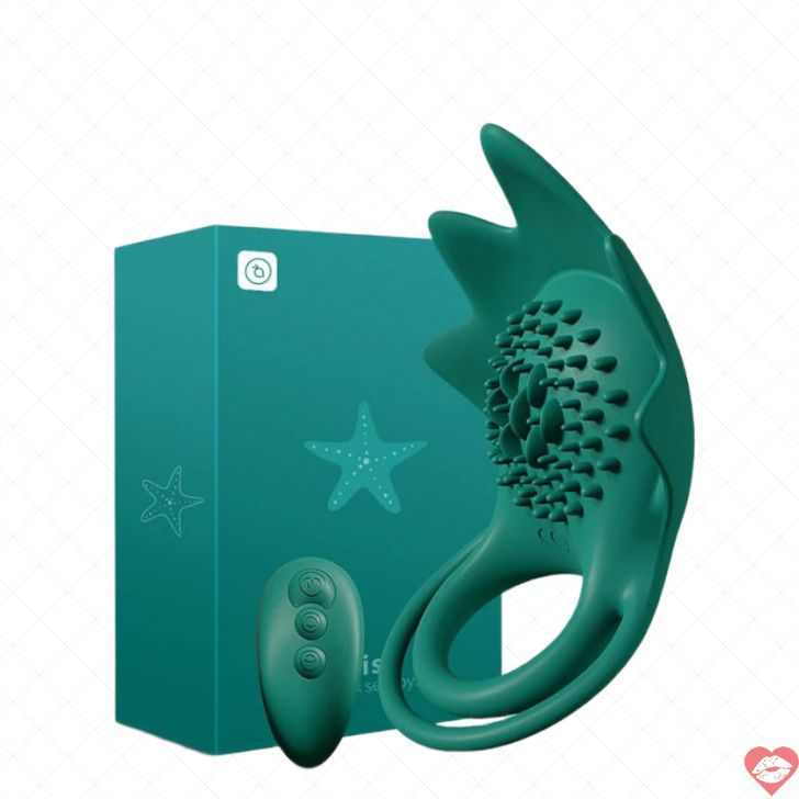 KIDIMI Starfish Cock Ring Gân Sóng Kích Ức Hội Âm