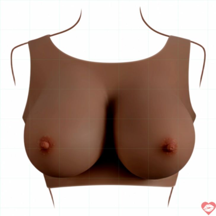 Gender X E-Cup ngực Mềm Thực Tế Cosplay 