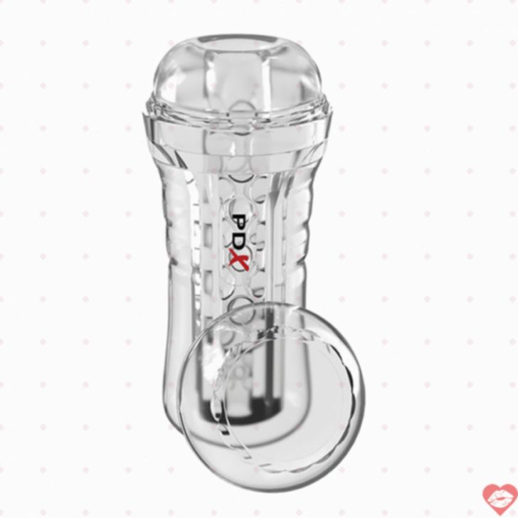Stroker ViewTube EZ-Grip Trong Suốt Nút Xoáy Đỉnh Cao 