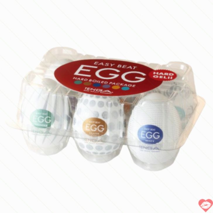 Tenga Egg Pack Trứng Đa Kết Cấu Hút Mạnh 