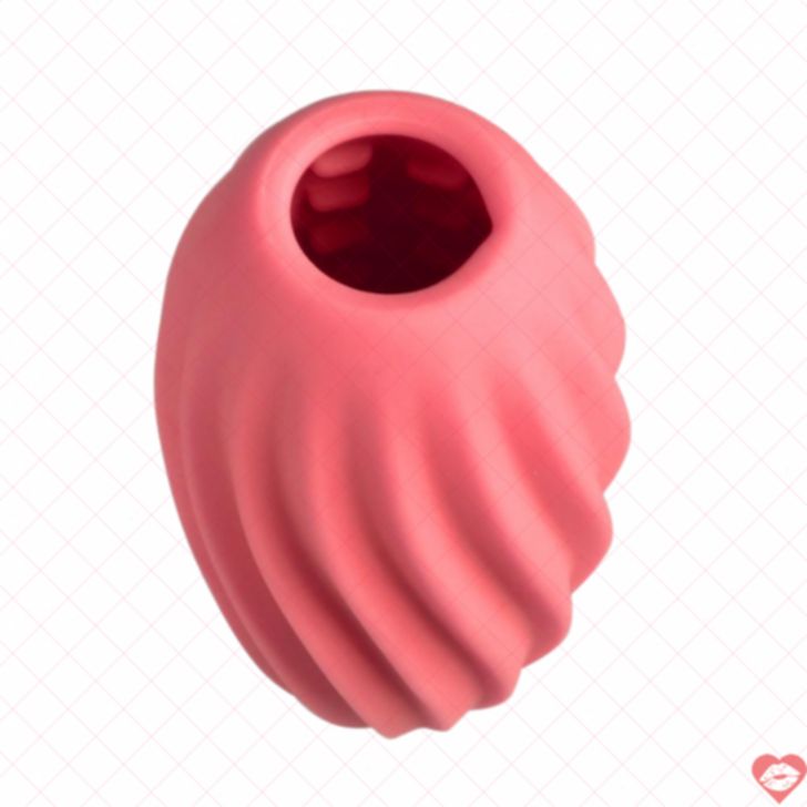 Erokay Pocket Pussy Trứng Bay Đỏ 4.3cm Di Động Khoái Lạc Cao 