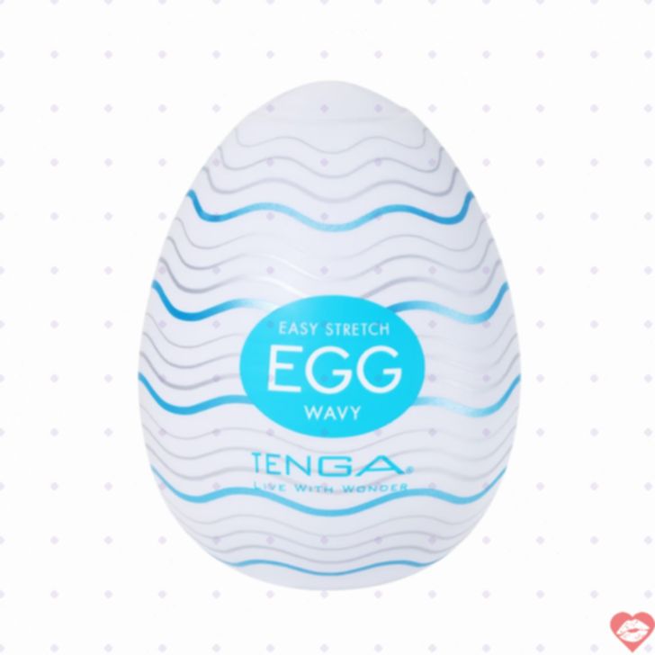 Tenga Wavy Egg trứng tự sướng mềm sóng Nhật 
