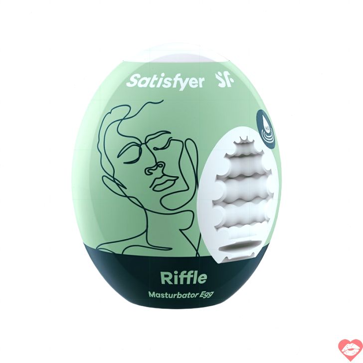 Satisfyer Riffle Trứng TPE Đức Một Lần Thú Vị[xoxtoys]​ 
